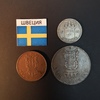 Набор монет Швеция 1907г., 1914г. Набор монет Швеция 1907г., 1914г.